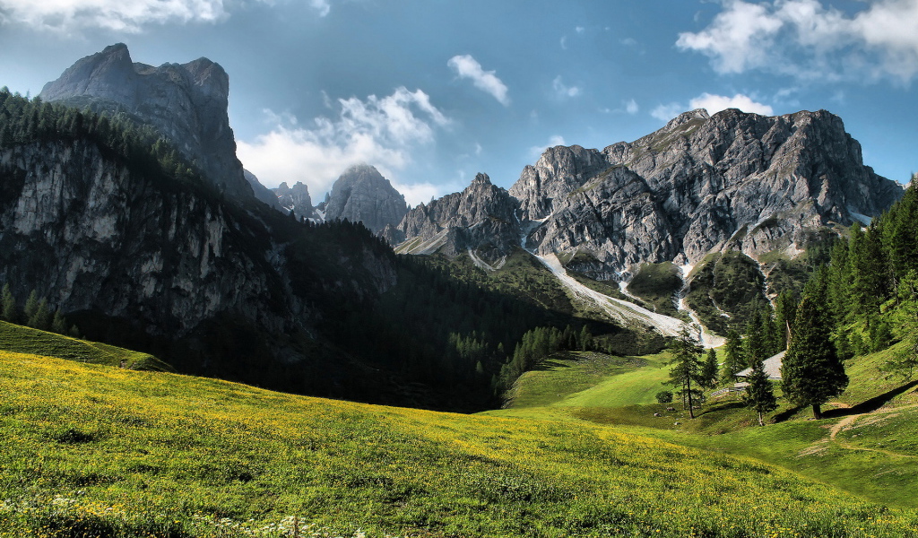 Крутые горы