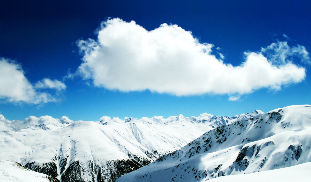 Заснеженые вершины