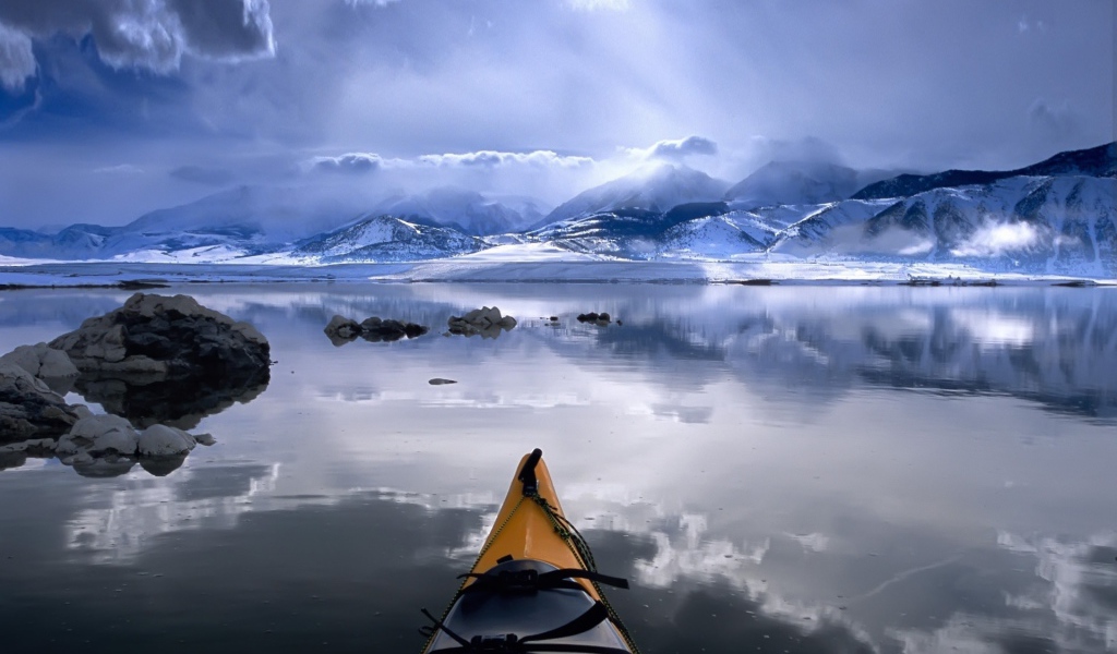 Прогулка по горному озеру