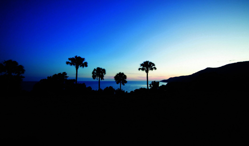 Рассвет над побережьем