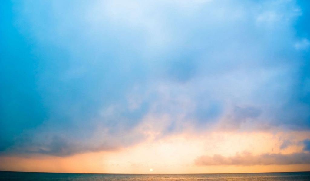 Закат Море Небо