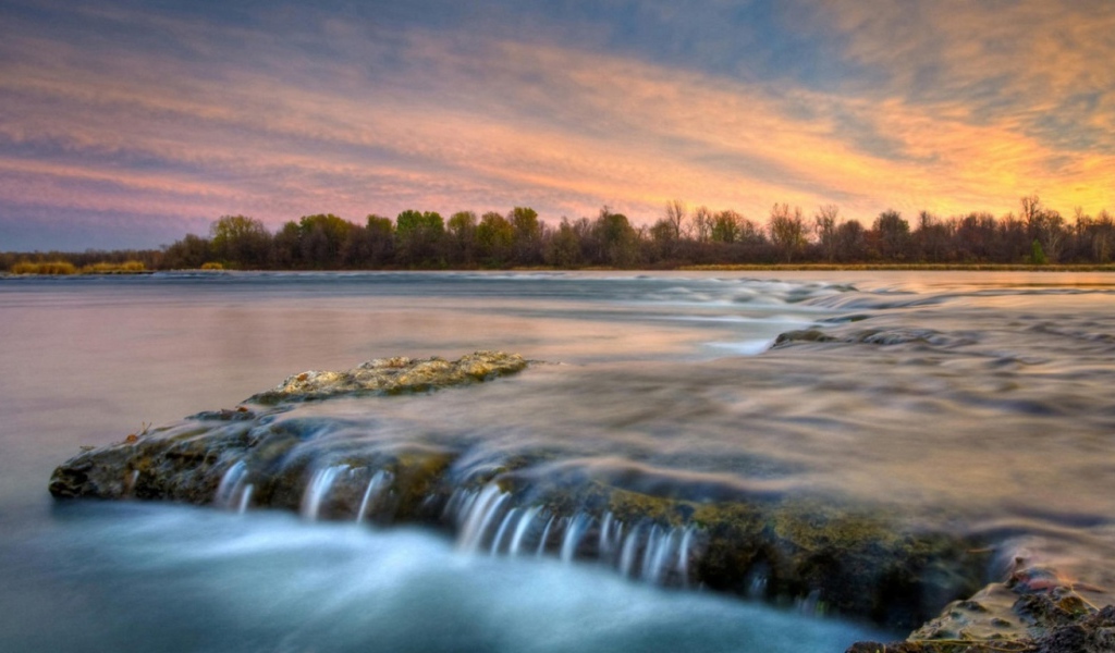 Закат в Квебеке