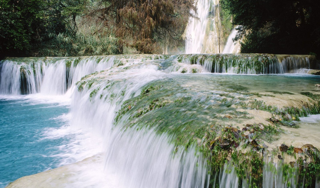 Водопады Minas Vejas Мексика