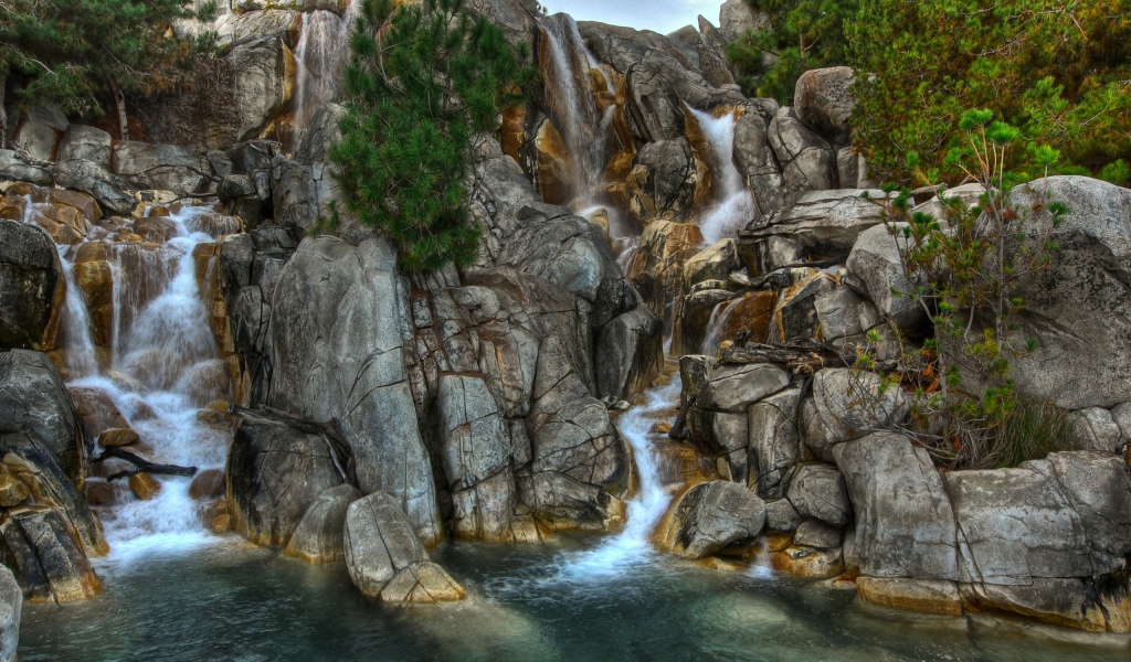 Водопад на реке