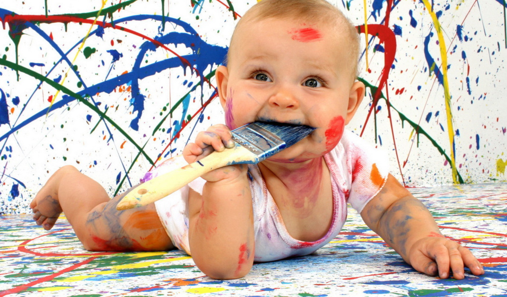 Юный художник