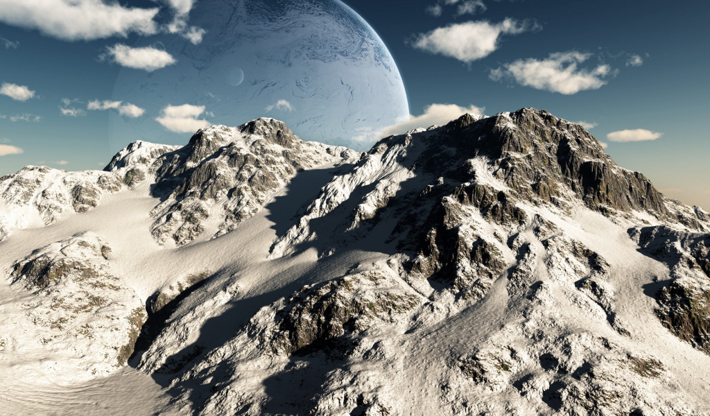 Горы и планета