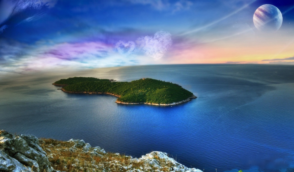 Планета на небе