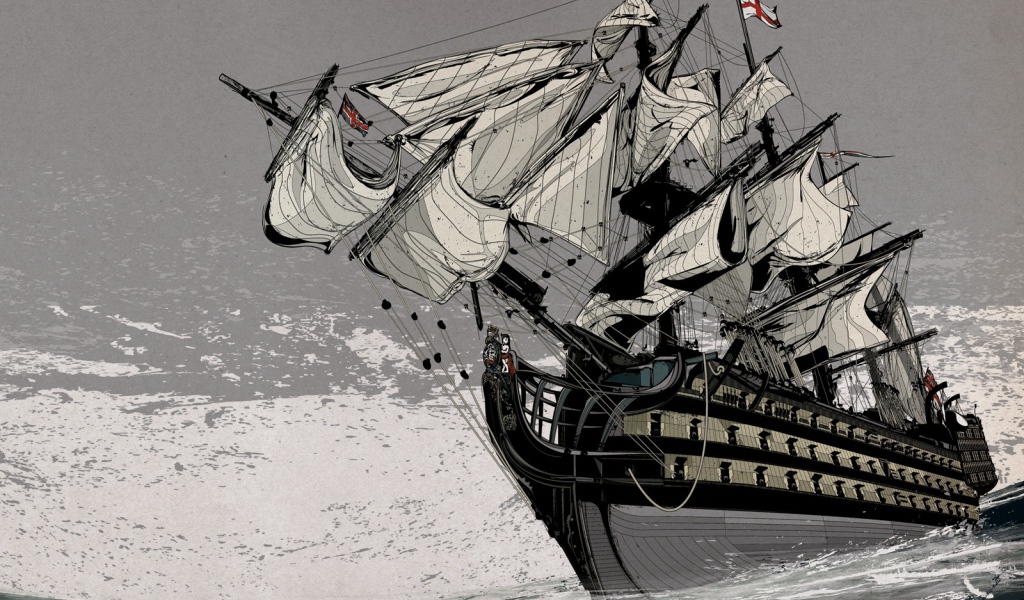 Английский корабль