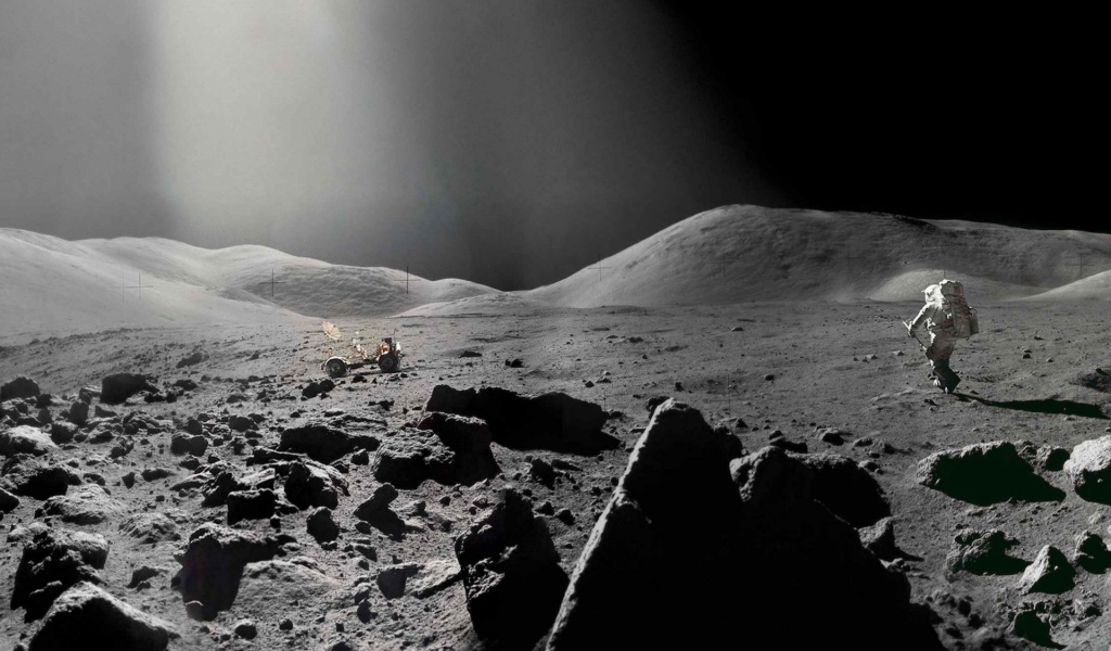 Люди на Луне