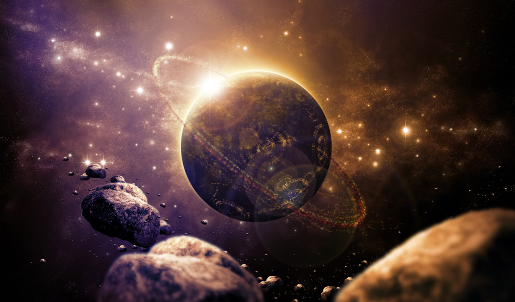 Планета и метеориты