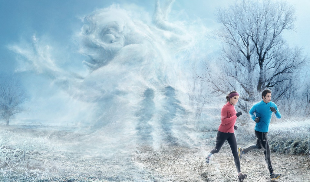Зимняя пробежка