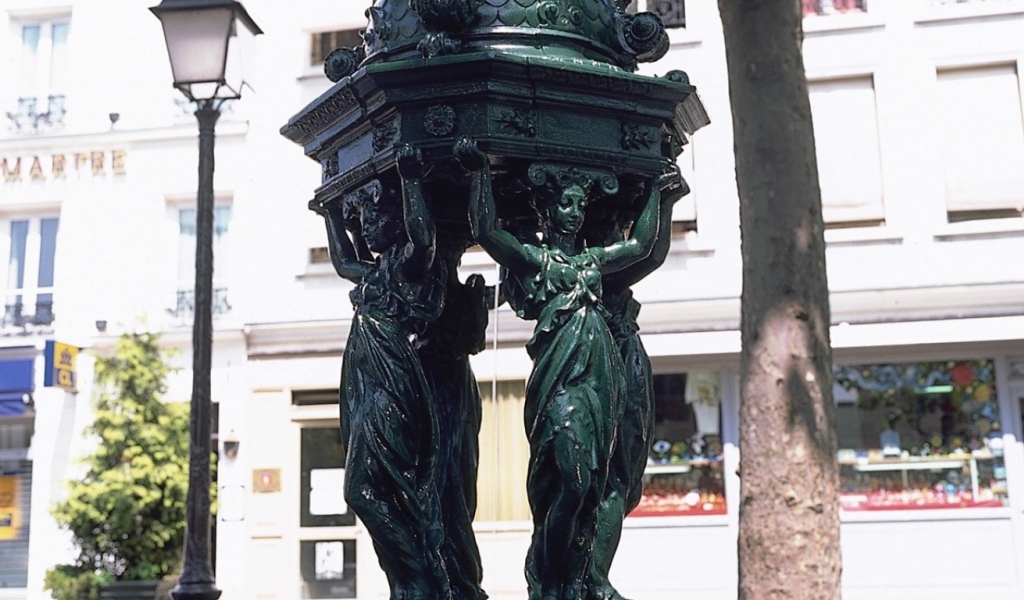 Фонтан Париж