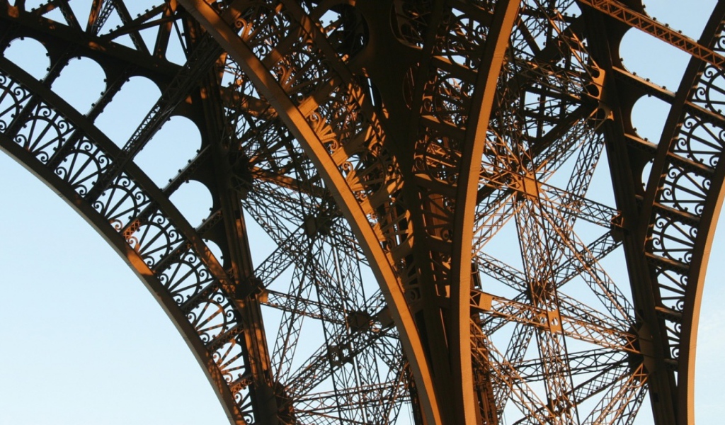 Париж и знаменитая башня