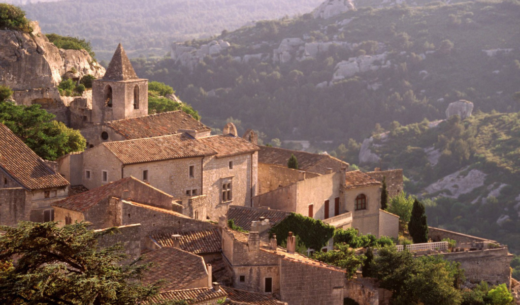 Деревня Les Baux