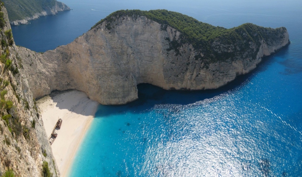 Остров Закинтос, Греция. Бухта Навагио