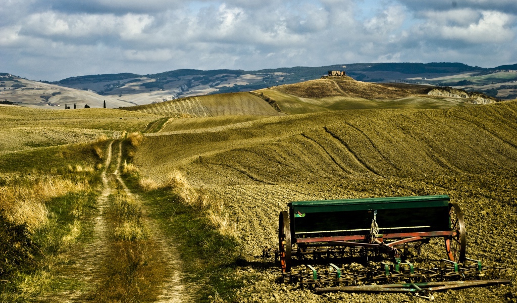Поле в Тоскане