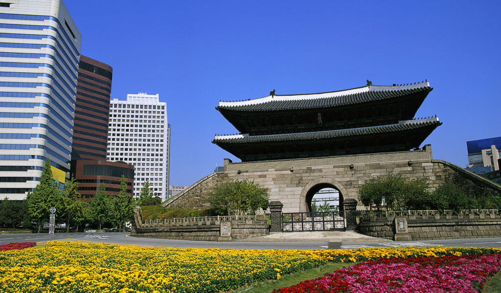 Корейский город