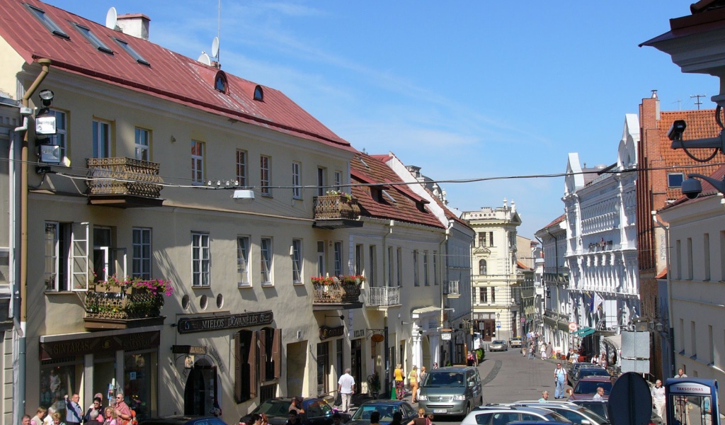 Старые улочки Вильнюса