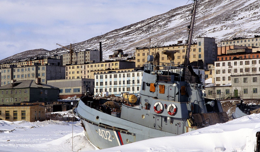 Суровая русская зима