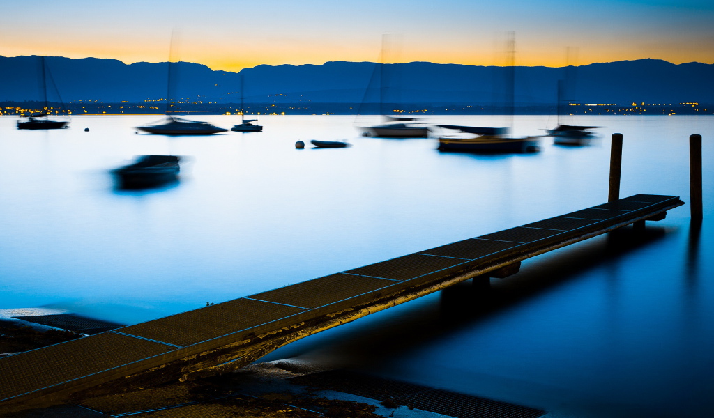 Ночная Швейцария