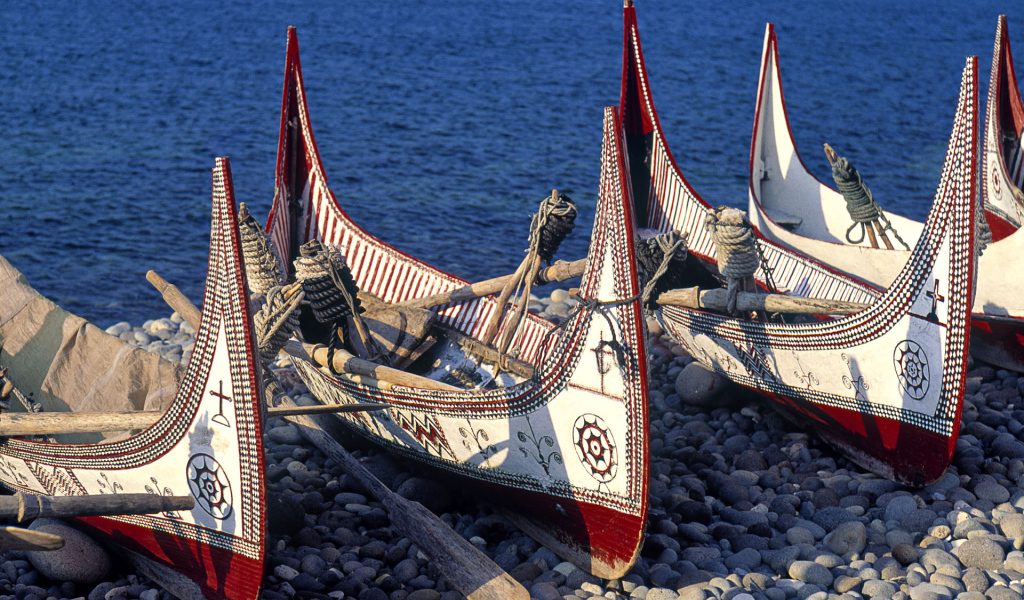 Лодки на побережье Тайваня