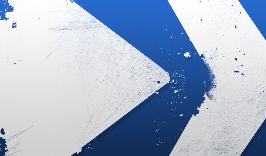 Синяя стрелка