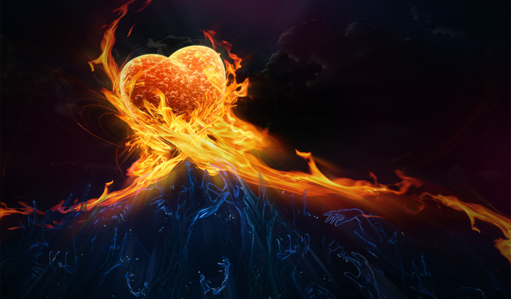 Пламя, лед, сердце