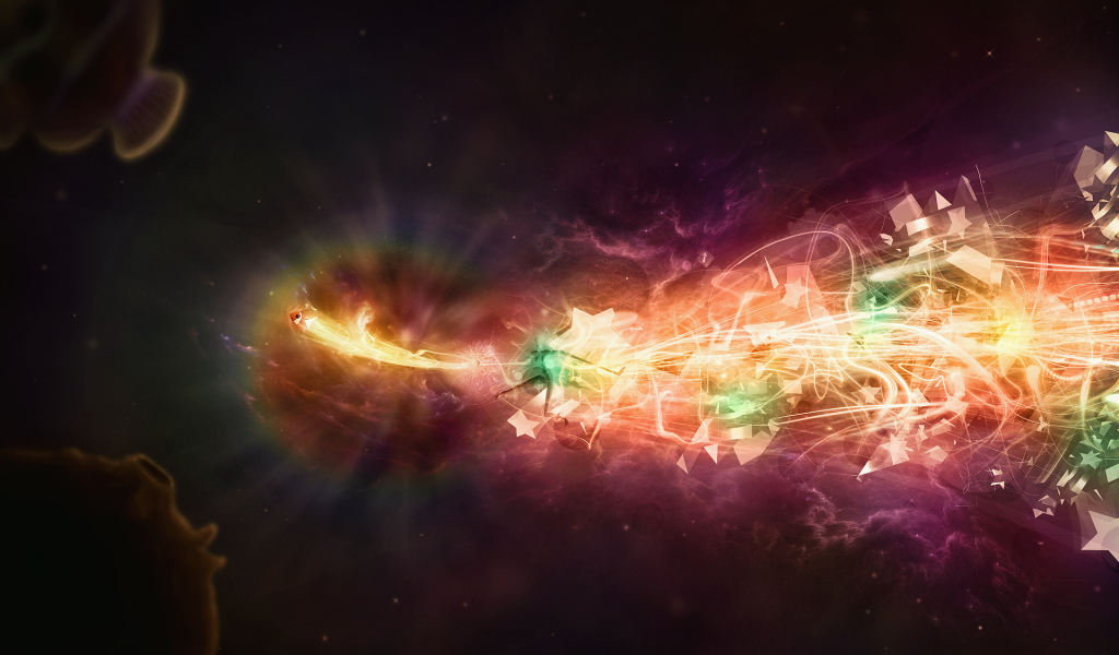 Световые линии и фигуры