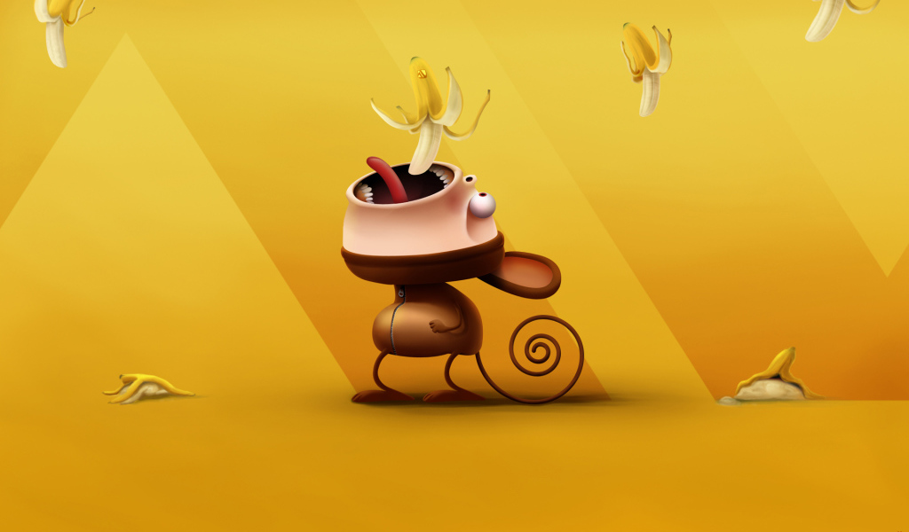 Обезьянка и бананы