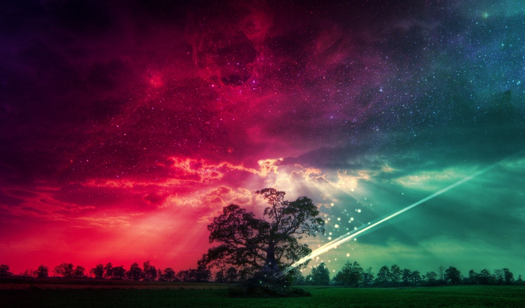 Необычный рассвет