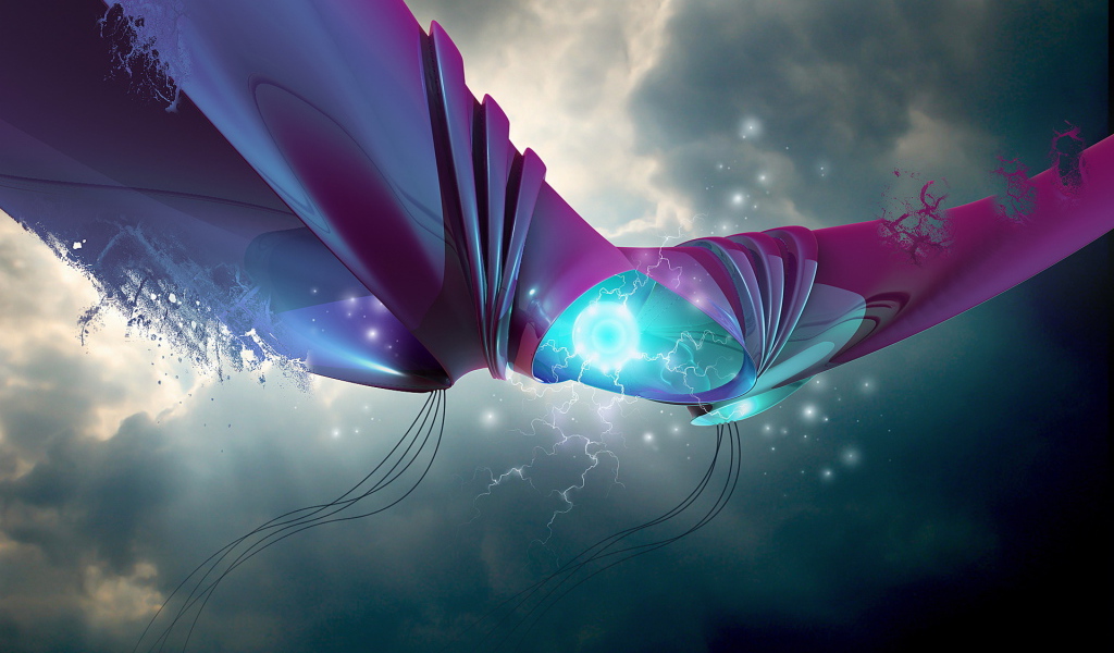 Разряд молнии