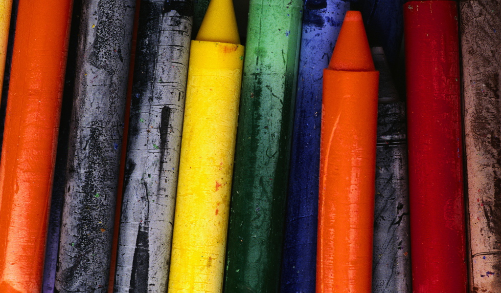 Разноцветные мелки