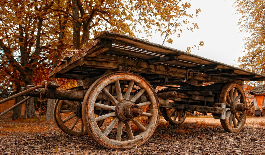 Старая телега