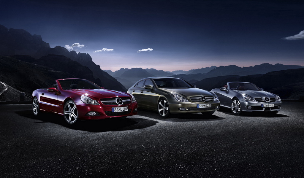 разные Mercedes-Benz