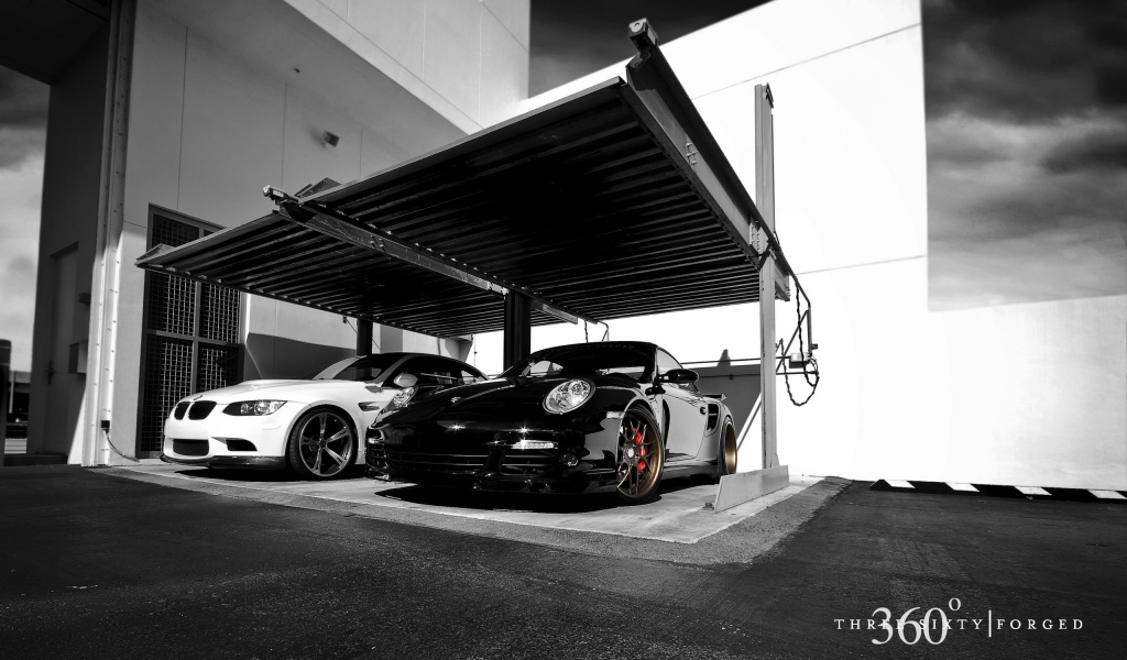 БМВ М3 и Порше 997