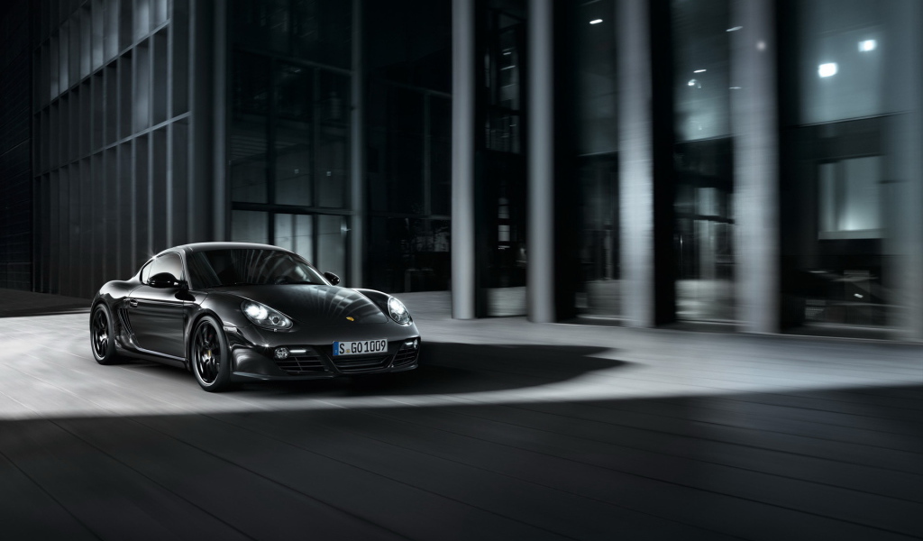 Porsche-Cayman Black Edition