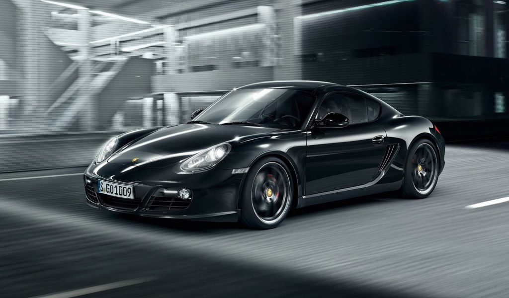Porsche-Cayman S Black Edition