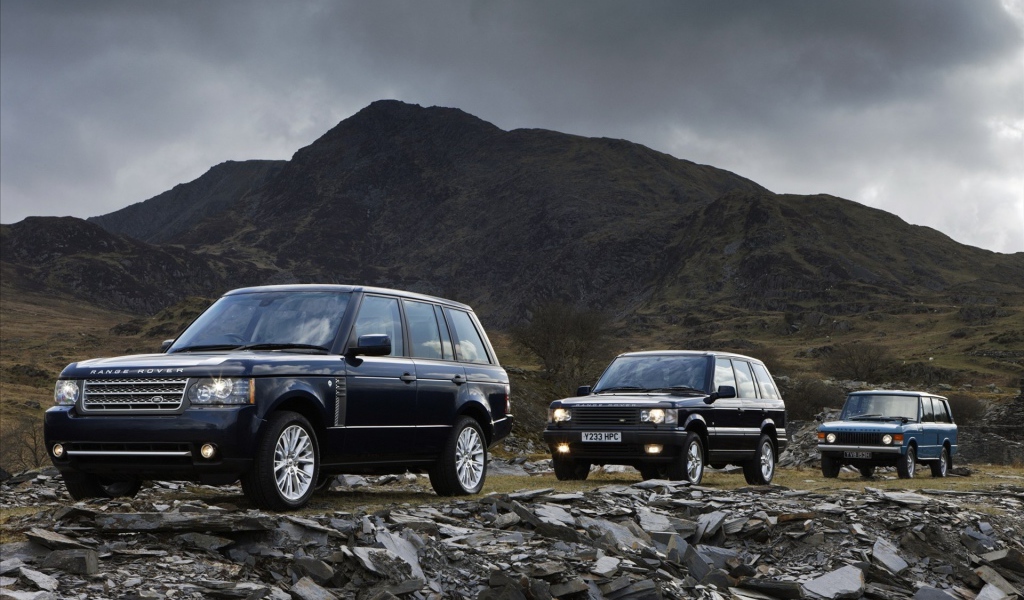 Range Rover три поколения