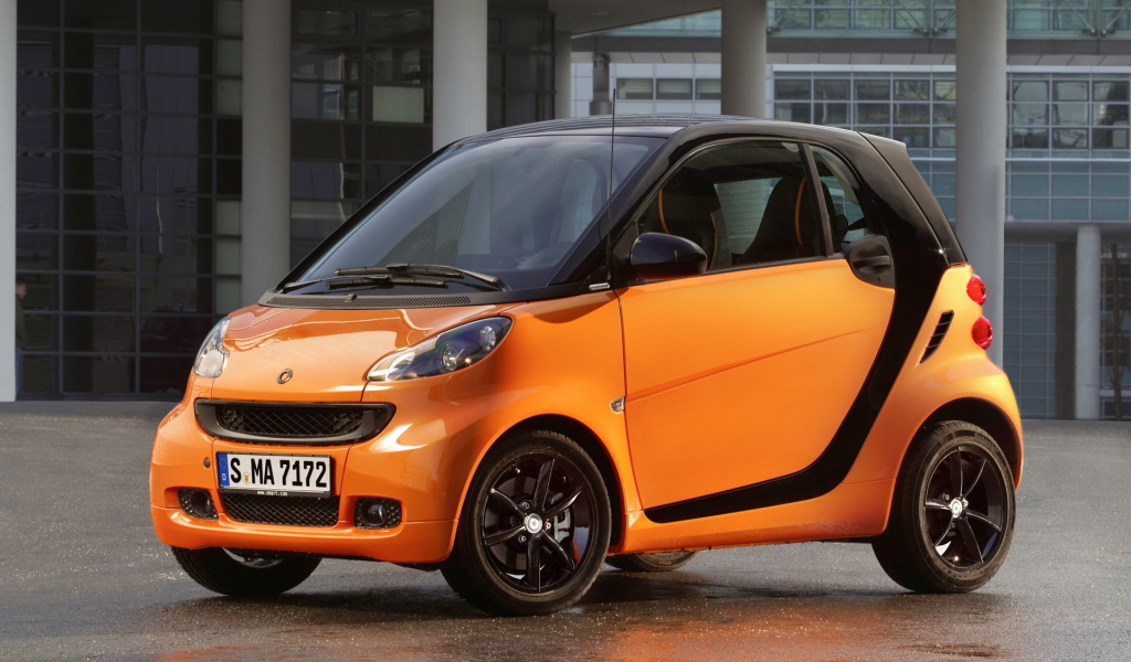 Smart fortwo Night Orange