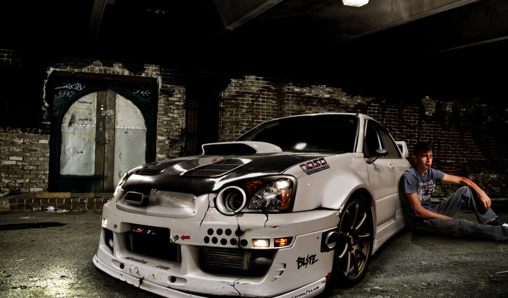 Subaru Impreza Crashed