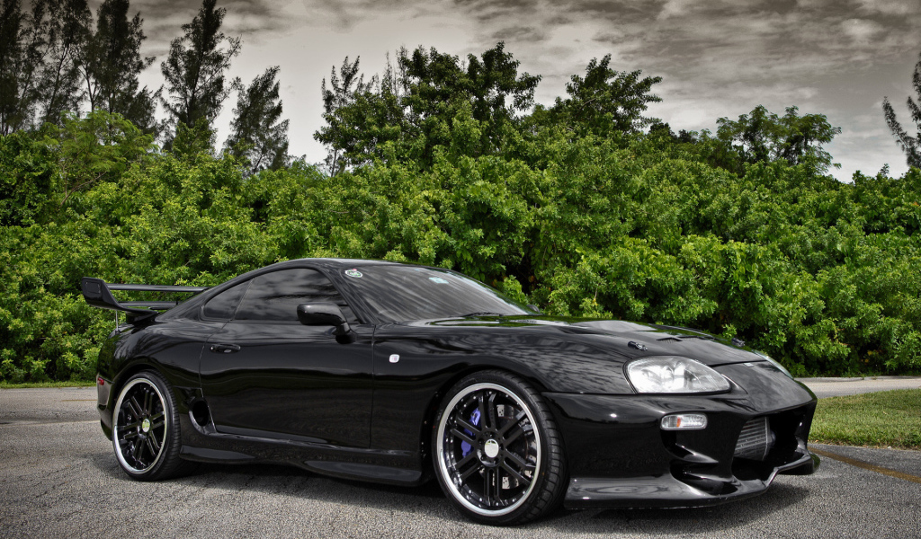 Toyota Supra black