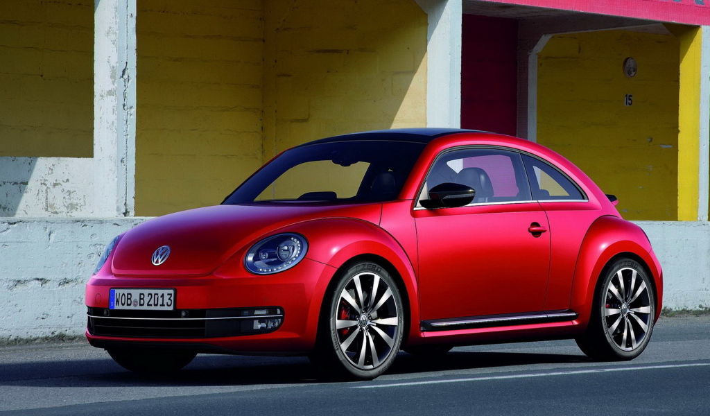 red Volkswagen-Beetle