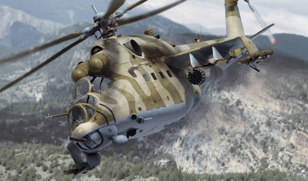 Bертолёт МИ-24