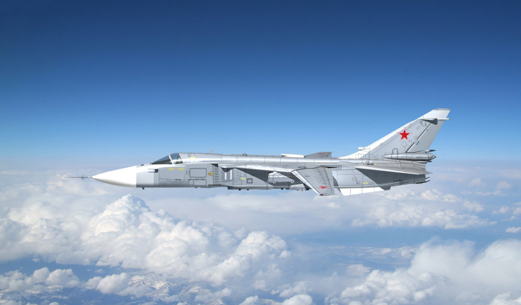 бомбардировщик СУ-24