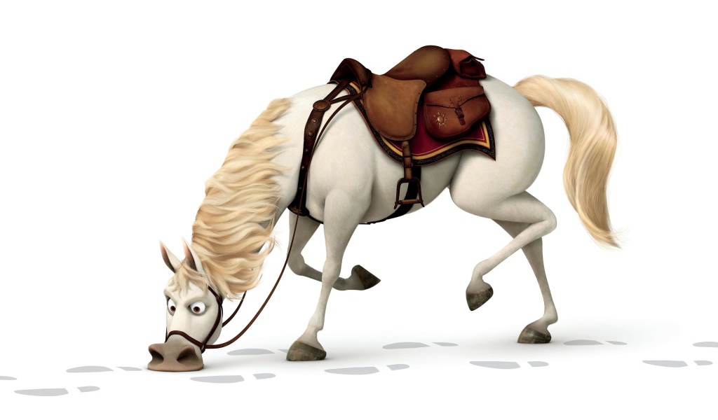 Рапунцель: запутанная история, лошадь