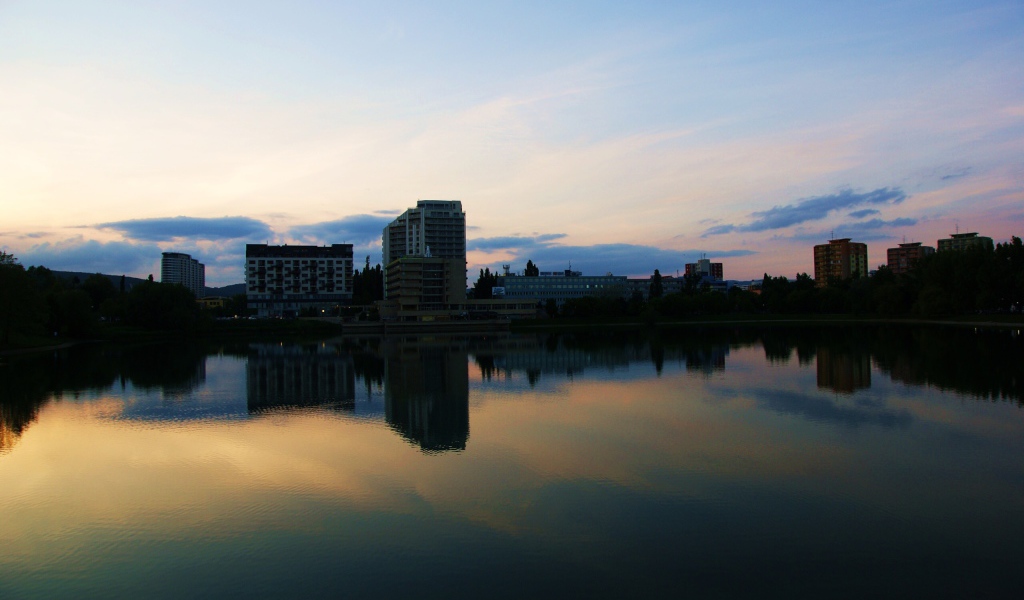 озеро в Братиславе
