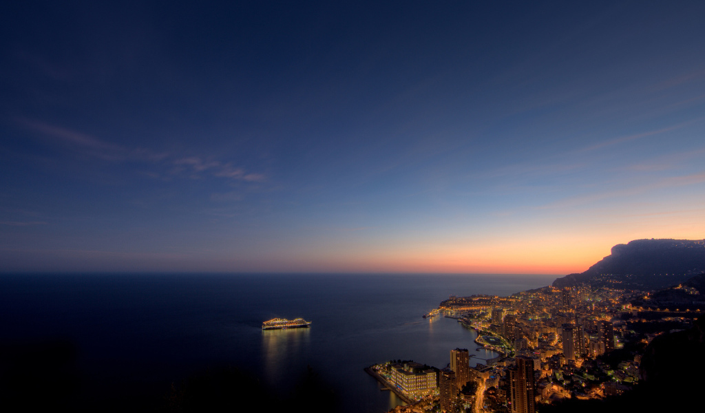 Ночной Монако