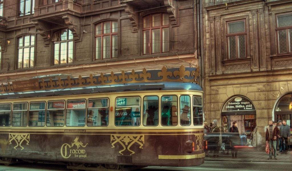 Старый трамвай