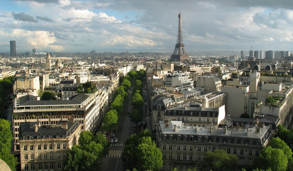 Панорама Парижа