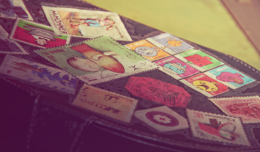 Сумка с марками